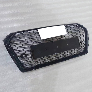 Kit de carrocería de coche más vendido, rejilla de panal de parachoques delantero ABS para <span class=keywords><strong>Audi</strong></span> <span class=keywords><strong>A4</strong></span> S4 <span class=keywords><strong>B9</strong></span>, actualización a RS4 Style 2017-2019 - Product Image 4