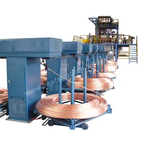 copper wire rod casting machine copper scrap continuous casting equipment