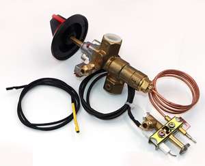 Allumage pilote à commande manuelle de soupape de sécurité en laiton pour fours/poêles à gaz GPL/<span class=keywords><strong>Propane</strong></span>/Butane Cuisines commerciales OEM personnalisable - Product Image 4