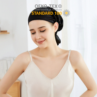 Bonnets en soie personnalisés, nouveaux Bonnets pour cheveux longs, Logo personnalisé, Bonnets et enveloppes en soie
