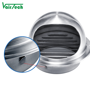 Couvercle d'évent en acier inoxydable 201 personnalisé capuchon de ventilation mural pour <span class=keywords><strong>extracteur</strong></span> externe étanche - Product Image 3