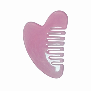 Peine de Resina Natural para Masaje de Meridianos, Herramienta para Relajación y Circulación Sanguínea - Product Image 1