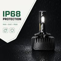 Phares LED de voiture HSSH Auto System D1s D3s Canbus, ampoules LED 100W 6500K 4400 Lumens, nouvelle puce LED à montage universel