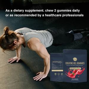 วิต้าเฮลท์ตี้ ชูการ์ฟรี สตรอว์เบอร์รี ครีเอทีน เอชซีแอล กัมมี่ส์ รับผลิตแบบ OEM ODM สำหรับใช้ในชีวิตประจำวันและสร้างแบรนด์ ครีเอทีน เอชซีแอล กัมมี่ส์ - Product Image 2