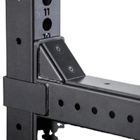 Barre de protection robuste pour haltérophilie, bras de sécurité pour rack de squat, accessoires multifonctionnels pour rack d'entraînement, barre de sécurité à bras long