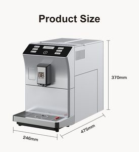 เครื่องชงกาแฟอัตโนมัติเต็มรูปแบบ สแตนเลส รองรับภาษาฝรั่งเศส/สเปน แรงดัน 19 บาร์ พกพาสะดวก ใช้ได้ทั้งที่บ้านและโรงแรม - Product Image 5