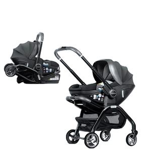 <span class=keywords><strong>Poussette</strong></span> pour bébé <span class=keywords><strong>Isofix</strong></span> approuvée CE: conception légère et pratique avec cadre pliable compact - Product Image 2