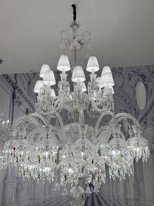 Ecojas โคมไฟระย้าคริสตัลขนาดใหญ่หรูหราสำหรับร้านอาหาร, โคมไฟระย้าหรูหราสไตล์ยุโรป - Product Image 4