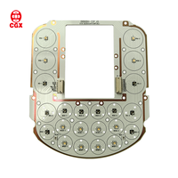 Placa LED PCB CGX ODM OEM, LED Blanco Dual IR, Diodo SMD Bicolor, Fabricante de Ensamblaje PCBA, Accesorios para Cámaras de Seguridad e Iluminación