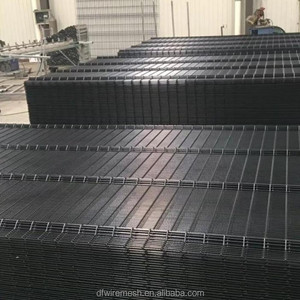 Valla de Alta Seguridad 358 con Púas en la Pared y Púas en la Parte Superior, Valla de Seguridad Anti-Escalada de Malla 358 con Barra Plana - Product Image 3