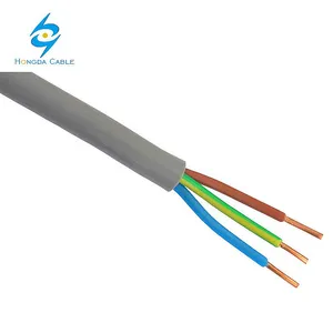Fil câble VGV rigide 1KV 3*1.5mm2 3*2.5mm2 C1 pvc rouleaux câble A05VV-U