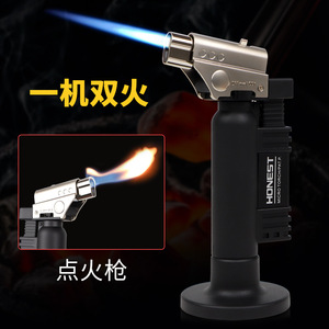 Encendedor de llama directa Honest Micro Torch, llama ajustable, resistente al viento, para uso en exteriores, barbacoas y cocinas. - Product Image 4