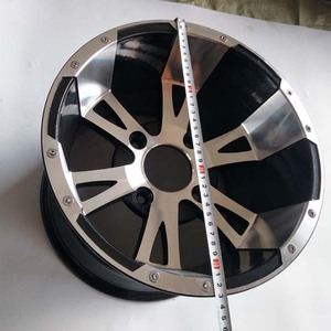 Repuestos para ATV Rines de Aleación de Aluminio Delanteros y Traseros de 12 Pulgadas para Go-<span class=keywords><strong>Kart</strong></span> de Cuatro Ruedas UTV Vehículo Todoterreno Llantas de 12 Pulgadas - Product Image 6