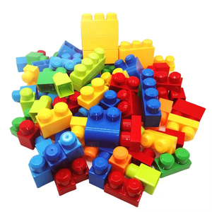 88Pcs Jumbo Xây Dựng Khối Thiết Kế Mới Giáo Dục Đồ Chơi 1:8 Mô Hình Quy Mô Lớn Hạt Nhựa Bé Trai Cô Gái Quà Tặng - Product Image 5