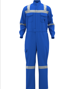 Đồ bảo hộ lao động chất liệu cotton polyester cao cấp, chống tĩnh điện, chống cháy, kiểu liền thân - Product Image 1