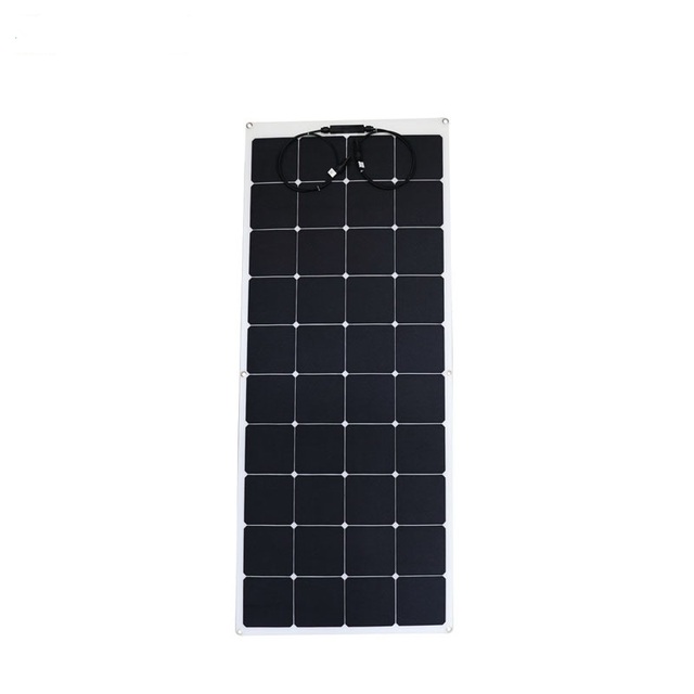 150w Sunpower Cell Flexible Solar Panel for Boat and Bike Hight Efficiency Solar Cell for Electric Bike Boat Marine Yacht