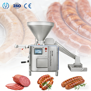 Machine à saucisses sous vide entièrement automatique ZG3000, machine à fabriquer des saucisses, remplisseuse de saucisses sous vide avec fonction de torsion et connecteur - Product Image 1