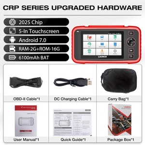 Herramienta de Diagnóstico LAUNCH CRP129E PLUS de 5 Pulgadas con 8 Funciones de Reinicio Especiales y Funciones OBD2 Completas, Escáner para Autos con 2 Años de Actualización Gratuita - Product Image 6