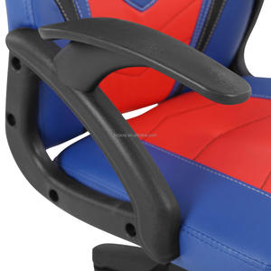 Chaise de jeu ergonomique en cuir de haute qualité pour enfants et adolescents, idéale pour la <span class=keywords><strong>chambre</strong></span>, le bureau à domicile, avec soutien lombaire réglable – Meilleure vente - Product Image 5