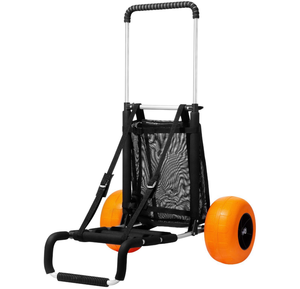 Custom Sand Dolly <b>Cart</b> with Big Balloon Wheels Folding Collapsible Garden Wagon for Fishing Beach Camping <b>Tools</b> - Product Image 4