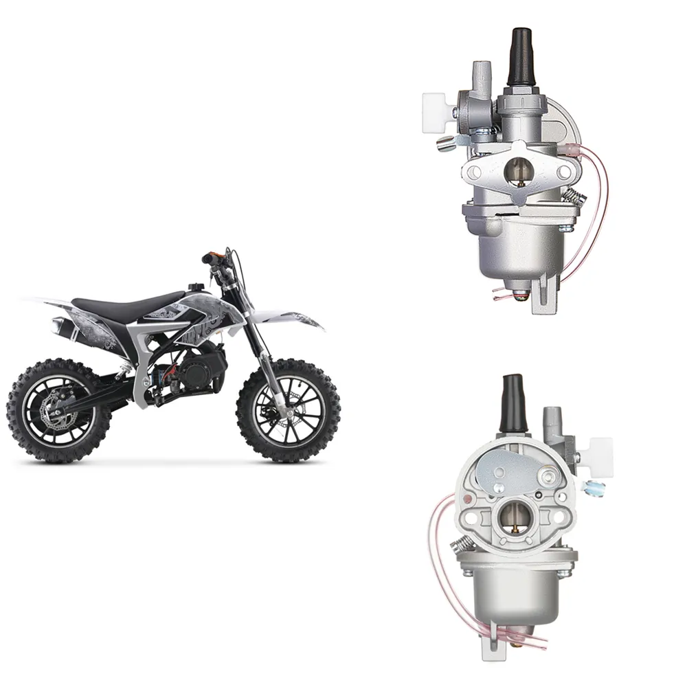 44-6 40-6 13MM carburador para 47cc 49cc 2 tiempos Mini ATV Quad suciedad bicicleta de bolsillo Mini Moto Kart
