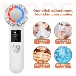 Masseur facial portatif à <span class=keywords><strong>micro</strong></span>-<span class=keywords><strong>courant</strong></span> pour le <span class=keywords><strong>lifting</strong></span> du visage, instrument de beauté pour le soin de la peau, resserrement des pores, <span class=keywords><strong>lifting</strong></span> facial par la glace - Product Image 5