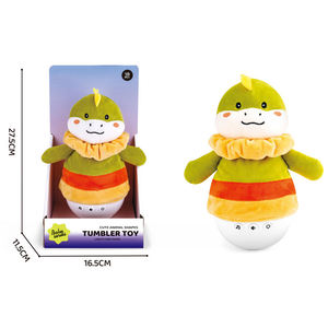 Juguete de Peluche con Música y Luces, 6 Estilos: Oso, Payaso, Dinosaurio, Muñeco de Nieve, Conejo, Cordero, Melodías Relajantes para Niños - Product Image 4