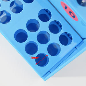 Boîte de rangement à plusieurs niveaux en plastique multifonctionnelle pour porte-tubes à essai, pour l'échantillonnage d'acides nucléiques, de virus, d'échantillons de sang, de tubes à centrifuger - Product Image 1