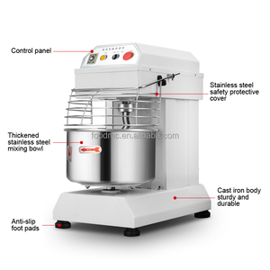 Bánh cho sử dụng thương mại 20/30/40/50/60L bột trộn tự động điện bột trộn bánh mì <span class=keywords><strong>Maker</strong></span> làm - Product Image 5