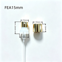 Atomiseur de Parfum à Pompe à Sertir en Aluminium, Brume Fine, Personnalisé, de 15 mm, Vente en Gros