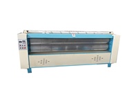 Ligne de production de panneaux de refroidissement en papier alvéolé avec machine à résine et composants PLC