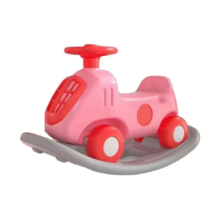 Een Multifunctionele Speelgoedauto Voor Kinderen Schommelen En Twee In Één Glijden