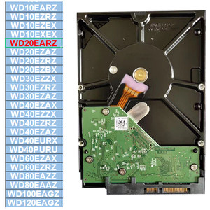 Disque dur WD20EARZ BLUE 2 To SATA 3,5 pouces 5400 tr/min 64 Mo de cache CMR NoTouch Ramp Load Compatible Acronis Cloning NCQ Windows 11/10/8.1 - Product Image 1