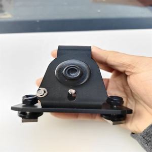 One-touch Fold-down <b>Car</b> Radio Antenna Base, Foldable Edge <b>Clamp</b> Bracket, Universal for Stainless Steel Platform - Product Image 3