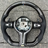Volant pour BMW F30, BMW X5 E70, BMW F10 LED en fibre de carbone, BMW E92, BMW F32, BMW F11, BMW F15, BMW F31, BMW E91, BMW E90, BMW F20