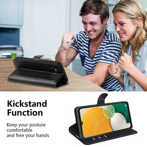 Portefeuille en cuir à rabat, support, fentes pour cartes, étui de téléphone pour Samsung Xcover 6 Pro <span class=keywords><strong>5s</strong></span> M33 M53 A73 <span class=keywords><strong>A53</strong></span> A33 A03 Core A13 TPU dans la couverture intérieure - Product Image 6