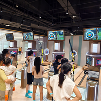 Jeux de machine de tir à l'arc de sport de compétition pour Club Sport Center Fun