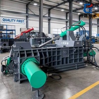 Máquina Empacadora Hidráulica de Chatarra Metálica con Certificación CE para Reciclaje de Latas de Aluminio y Chatarra Metálica en el Mercado de la India