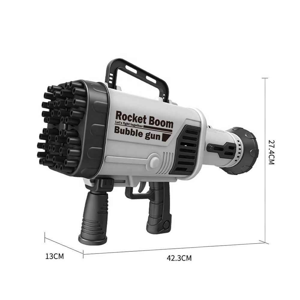 2021 new bubble blaster electrical Huge Amount bubble gun machine with Li-po battery