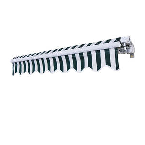 Auvent latéral rétractable de jardin Pare-soleil à bras pliant Pièces d'auvent rétractable Balcon <span class=keywords><strong>Parasol</strong></span> Porte de patio Auvent extérieur - Product Image 6