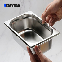 Heavy bao Edelstahl Dampf Tisch pfannen Silber Chafer Pfanne für Hotels Restaurants Buffets Catering & Food Service