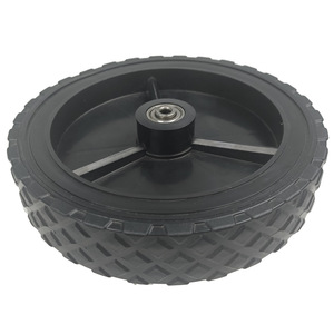 Neumático sólido de PVC de 7x1.5 pulgadas para caravana y carrito, capacidad de carga de 30 kg, diseño diagonal - Product Image 4