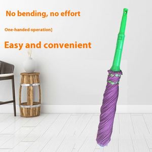 Telescopic Rod Self-Twisting Water <b>Rotating</b> Hand-Free Floor Card Lock Household Absorbent <b>Mop</b> Custom Logo - Product Image 3