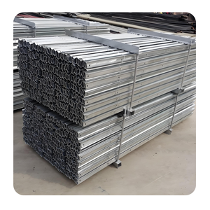 Clôture de jardin en acier Vineyard avec poteaux de 12 <span class=keywords><strong>pieds</strong></span> Piquets en Y en fer bon marché Star Farm Trellis & Gates en vente - Product Image 6