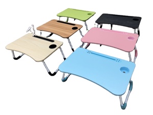Soporte de mesa ajustable para ordenador portátil, 60x40cm, 50x30cm, para cama y sofá, escritorio pequeño para ordenador - Product Image 4
