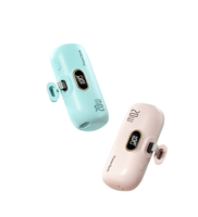 Meilleures ventes 2024 - Station d'alimentation de poche Mini 5000mah 20W - Charge rapide - Panneau solaire - Banque d'alimentation portable