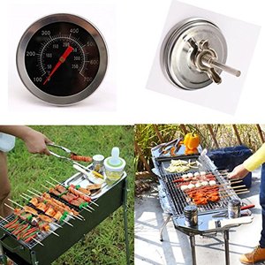 Grill numérique au gaz avec <span class=keywords><strong>Fahrenheit</strong></span> et chaleur (<span class=keywords><strong>100</strong></span>-700f), jauge de température, pour barbecue, gril - Product Image 6
