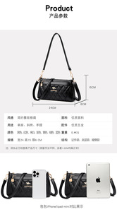 Women Crossbody Bag Causal Luxury Handbags Female <b>Shoulder</b> Messenger Bag Designer Soft Casual Bag - Product Image 3