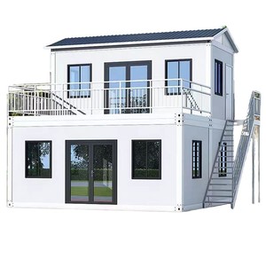 Casa Contenedor, Diseño de Tienda Rectangular Moderna, Uso Comercial Portátil - Product Image 4