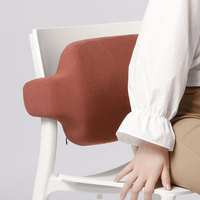 Tissu Maillé respirant Coussin de Soutien Lombaire Pour Chaise de Soulagement de La Douleur Au Bas du dos